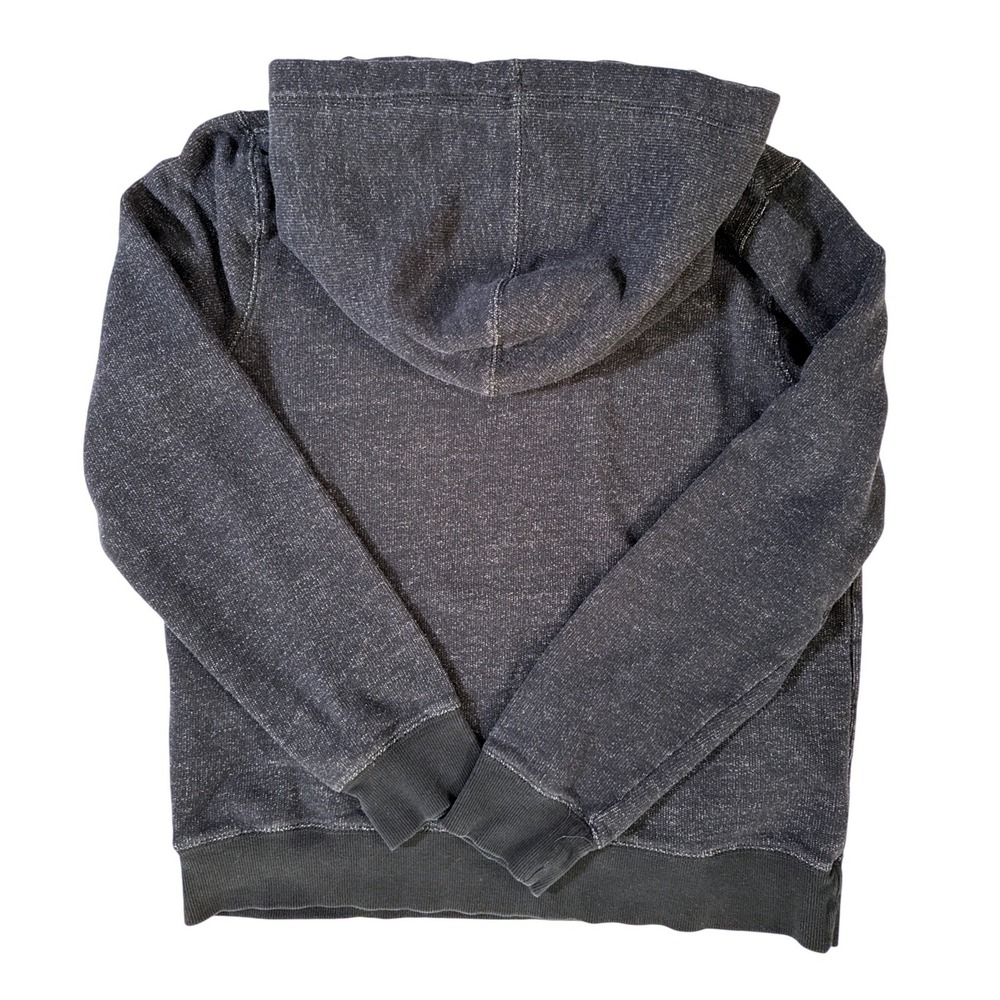 ROOTS Salt & Pepper Hoodie Set Women's S Grey-Navy Beaver Scarf Earmuffs Small - Picture 11 of 14
